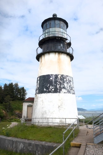 Cape Disappointment lighthouse.