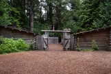 Fort Clatsop Lewis and Clark National Historical Park features a replica of the Lewis and Clark Expedition's winter quarters.